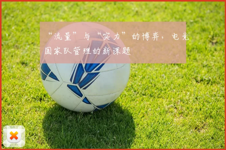 “流量”与“实力”的博弈，电竞国家队管理的新课题