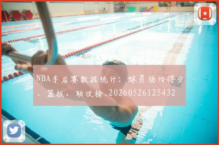 NBA季后赛数据统计：球员场均得分、篮板、助攻榜_20260526125432